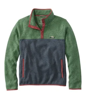 Men's L.L.Bean Sweater Fleece Pullover, Colorblock