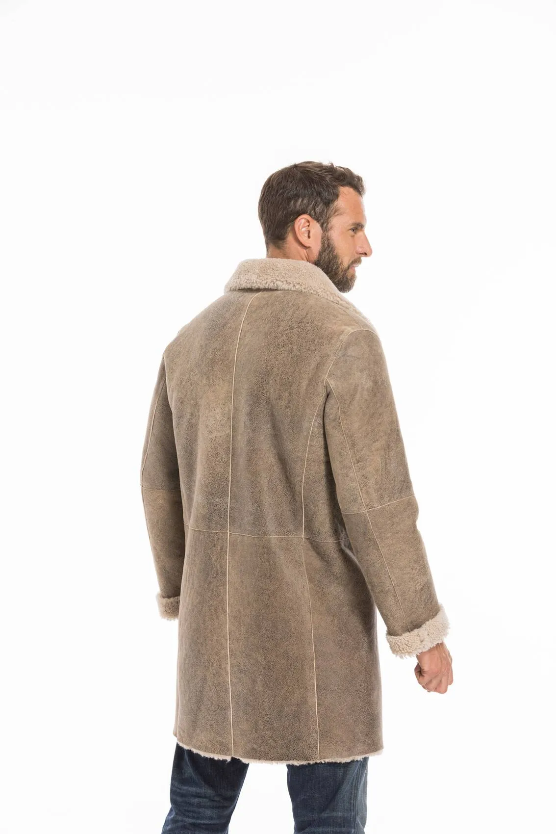 Men's sand prince sheep coat