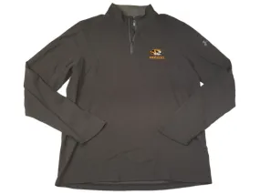 Missouri Tigers Under Armour Coldgear Gray Loose Fit 1/4 Zip Pullover Jacket (L)