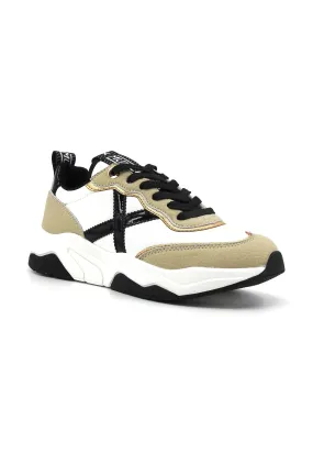 MUNICH Wave 105 Sneaker Donna White Beige Black 8770105