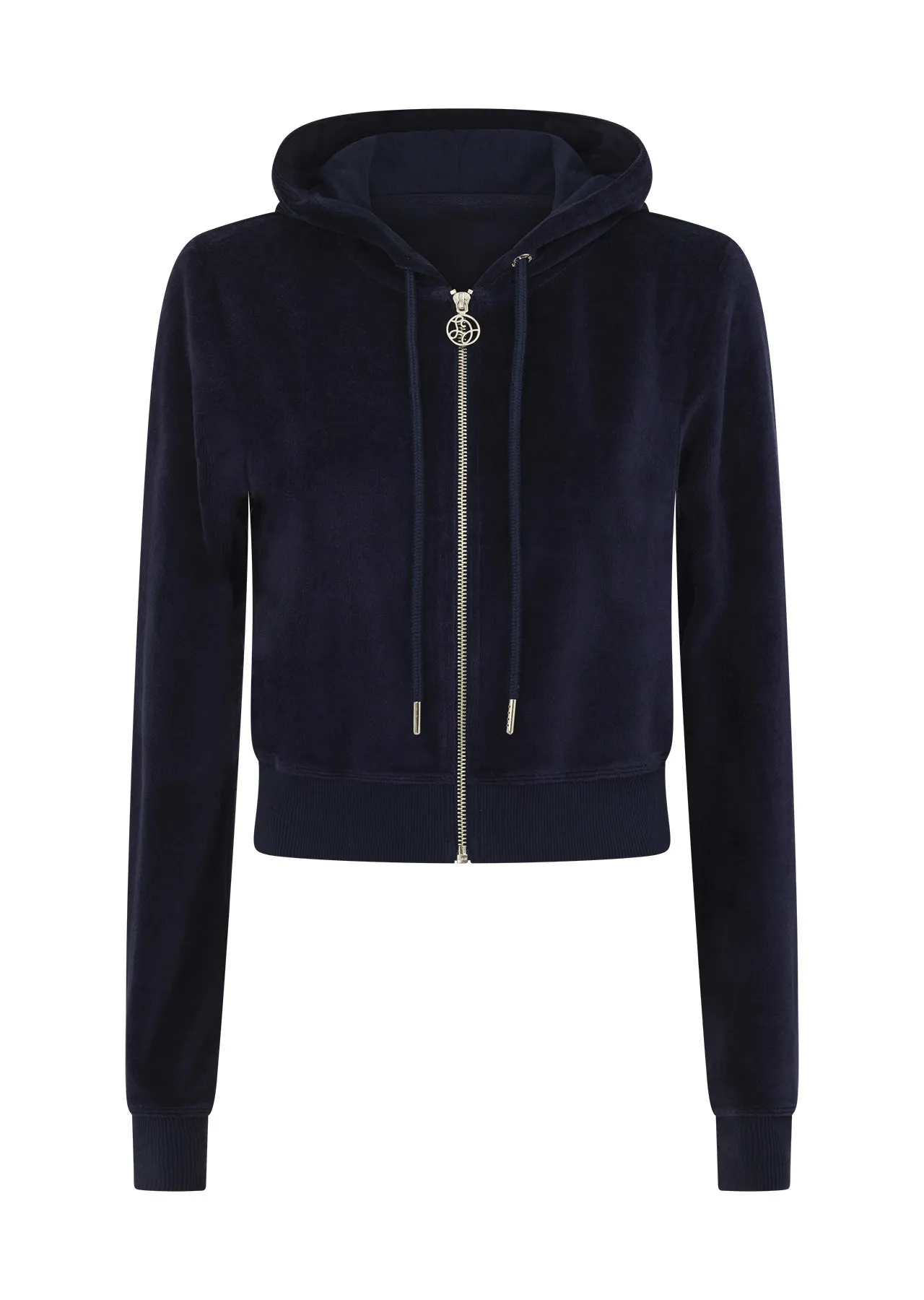 Naughties Nostalgic Velour Zip Thru | Blue | Sale | Lorna Jane Australia