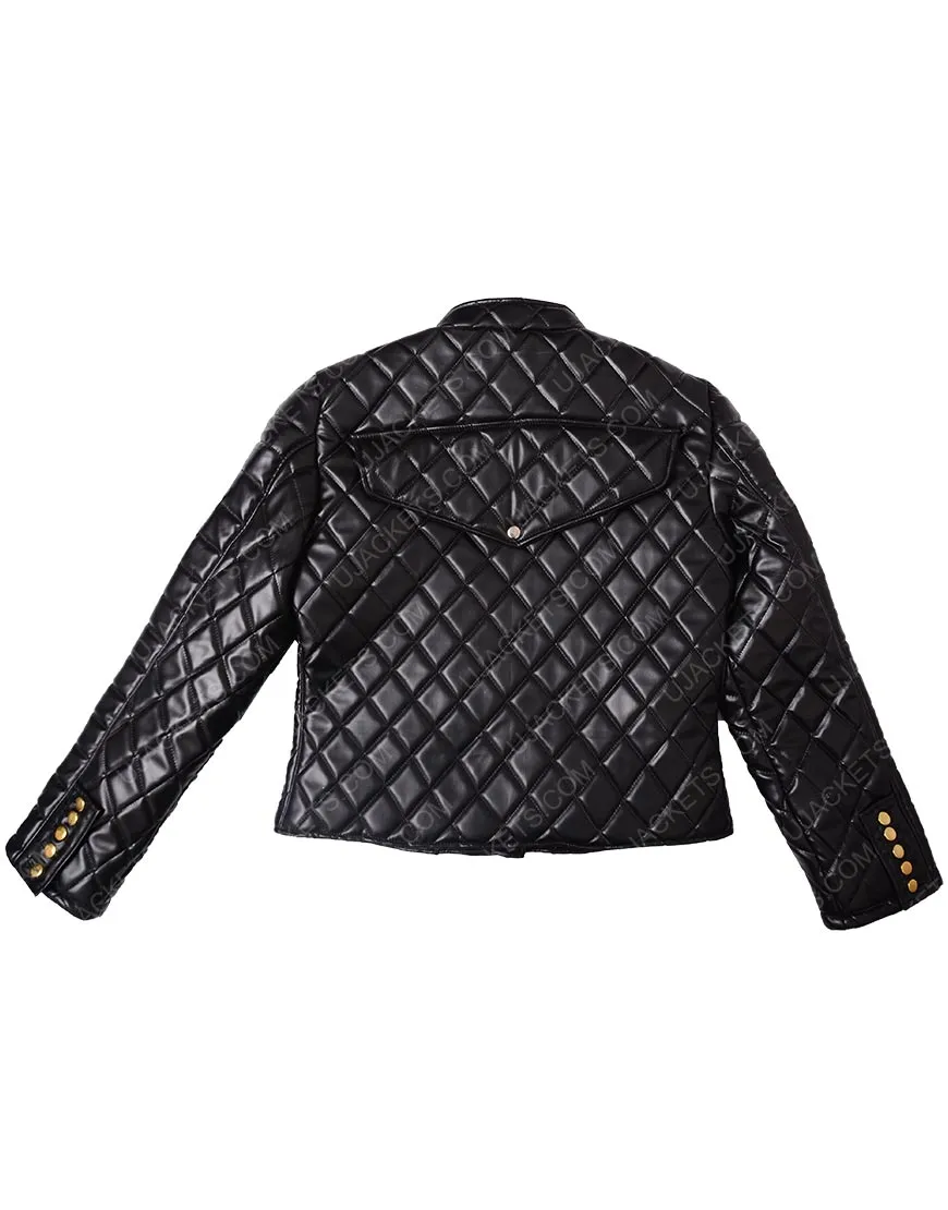 Nicki Minaj Quilted Jacket | Bomber Jacket For Sale