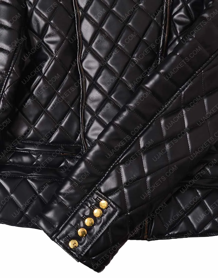 Nicki Minaj Quilted Jacket | Bomber Jacket For Sale