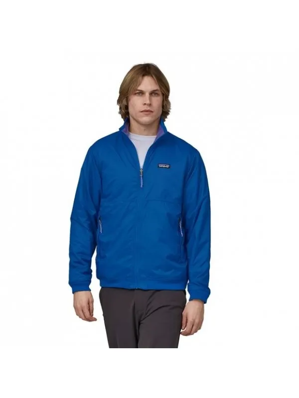 Patagonia Men's Reversible Shelled Microdini Jacket : Bayou Blue