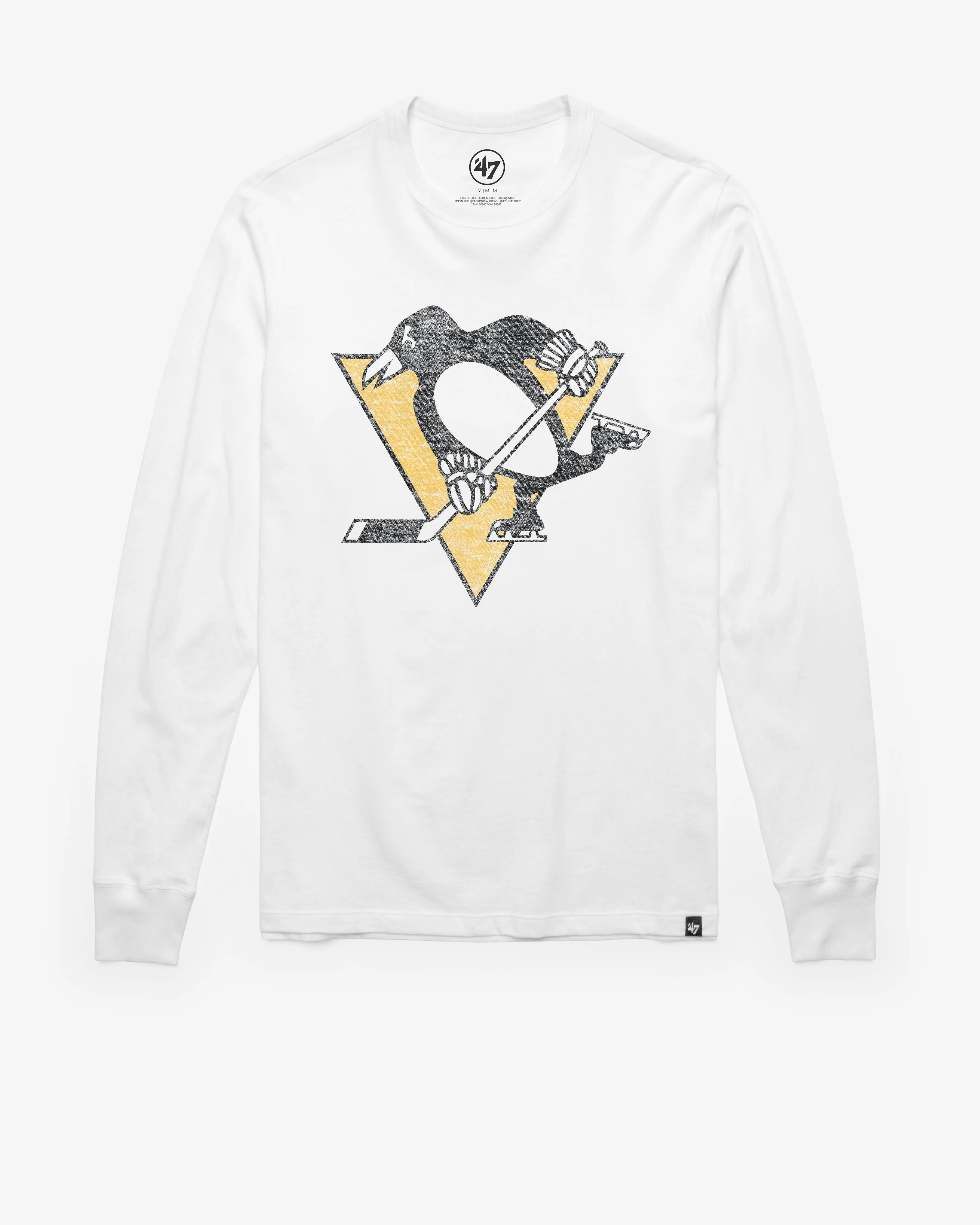 PITTSBURGH PENGUINS PREMIER '47 FRANKLIN LONG SLEEVE TEE