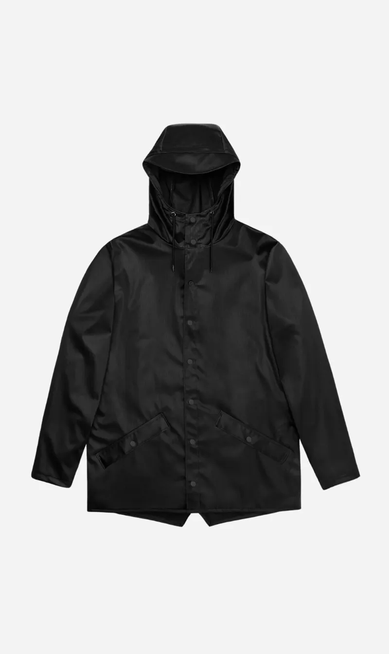  Rains      Jacket - Black Grain 