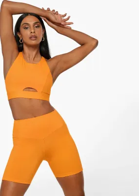 Raise Me Up Sports Bra | Orange | Sale | Lorna Jane Australia