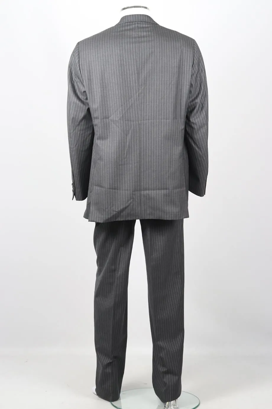 RALPH LAUREN MEN'S STRIPED WOOL SUIT FR 44 UK 36