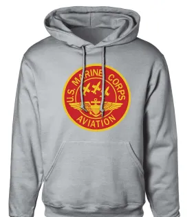 Red Marine Corps Aviation Hoodie