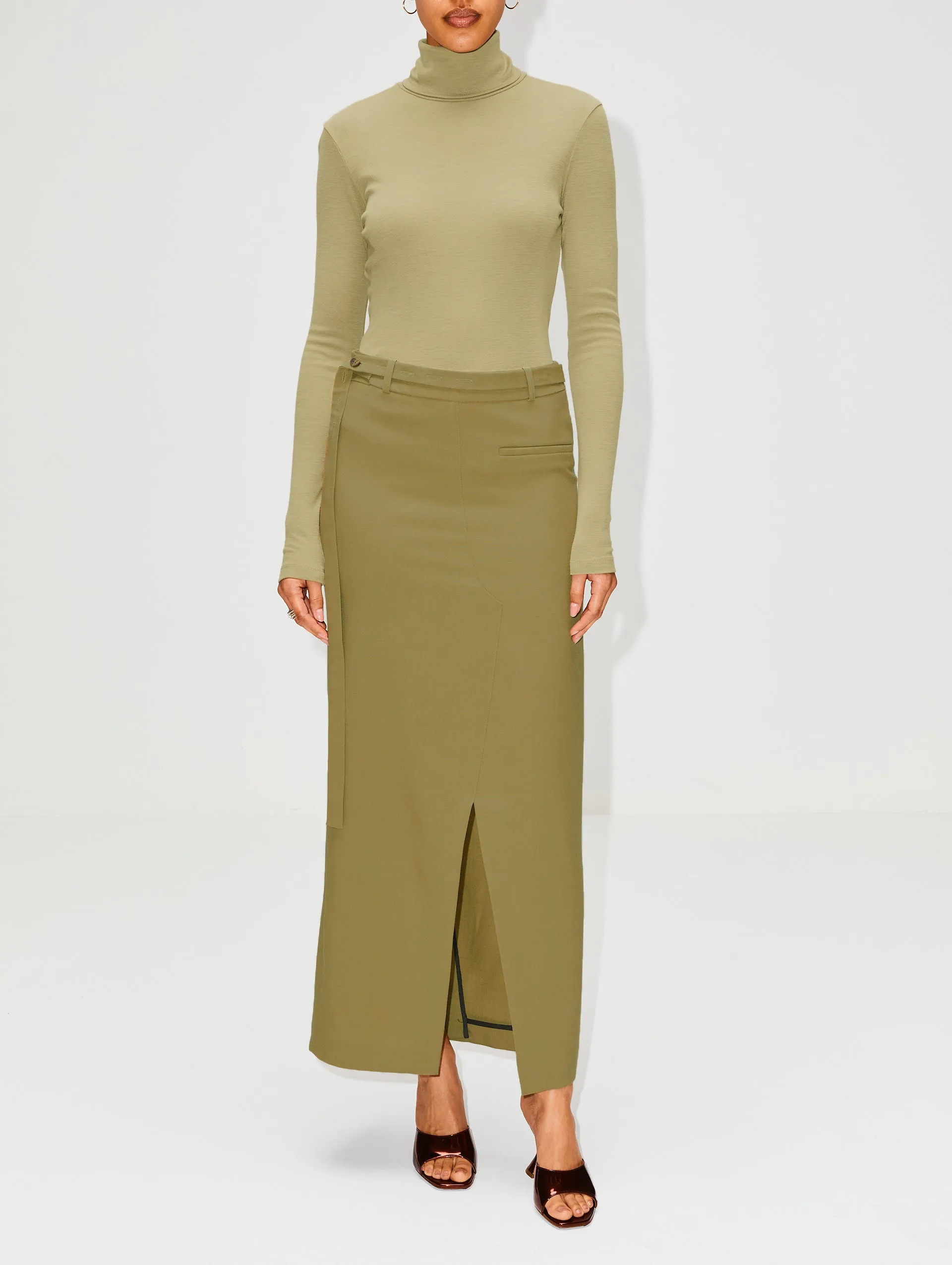 Reimagined Tailored Skirt