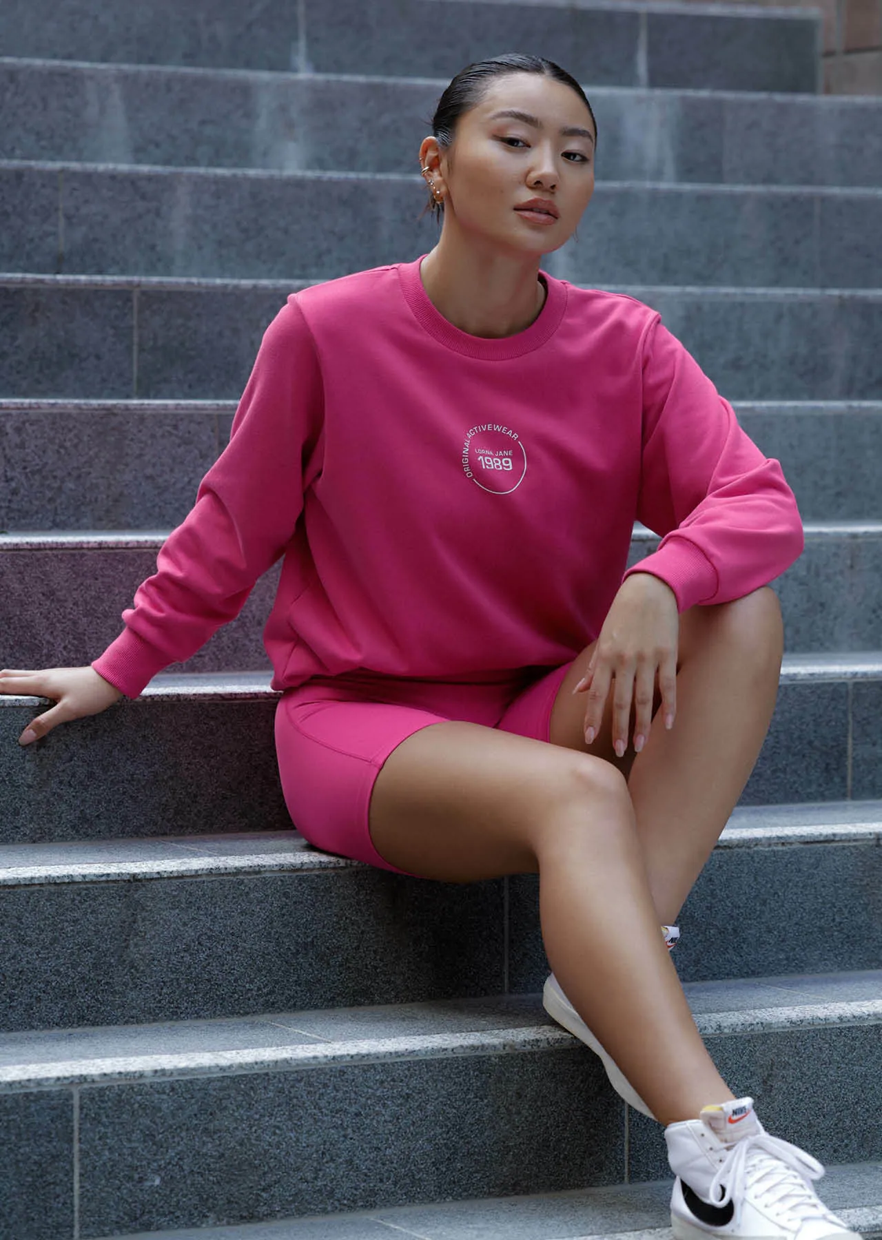 Reset Sweat | Pink | Sale | Lorna Jane Australia