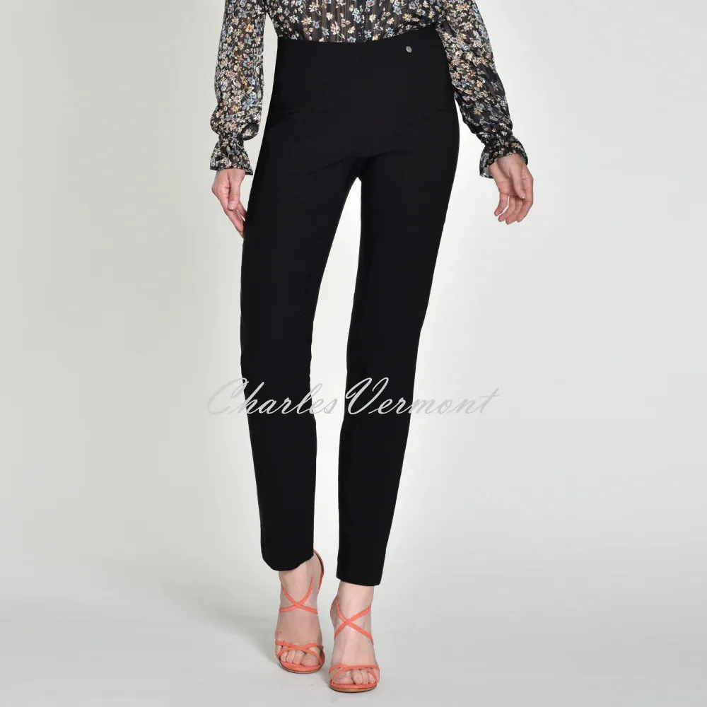 Robell Marie Full Length Trouser 51412-5499-90 (Black)