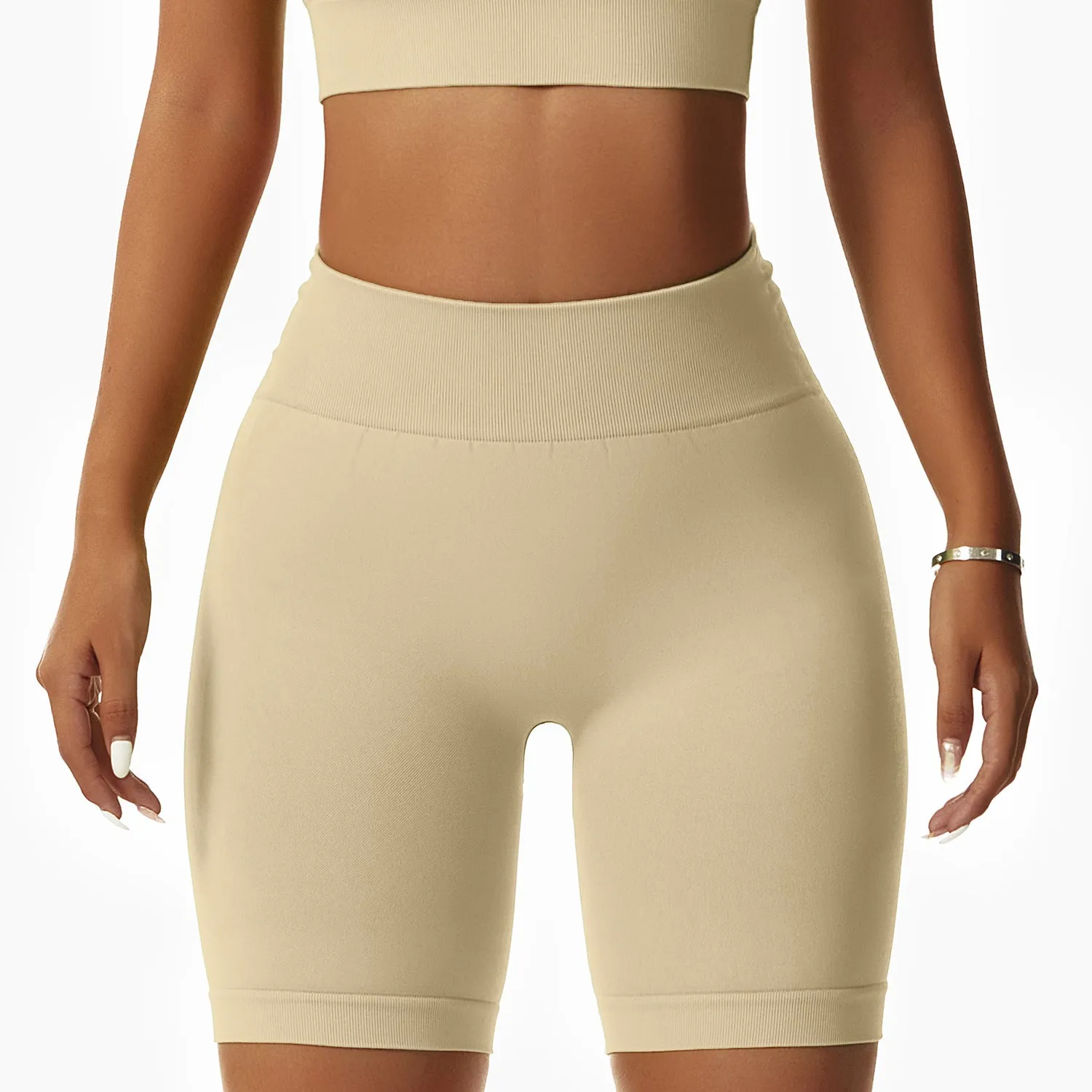 Seamless Breathable Scrunch Butt Shorts