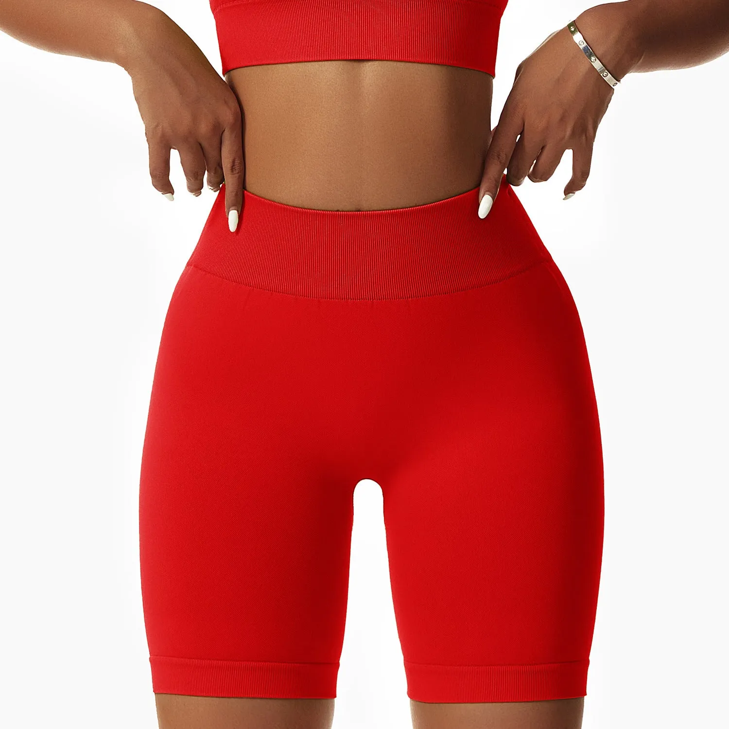 Seamless Breathable Scrunch Butt Shorts