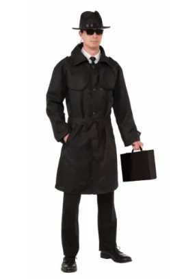 Secret Agent Men's Trench Coat