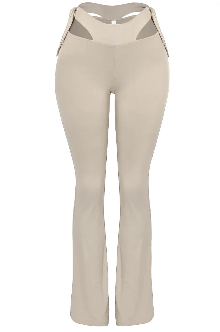 Sheridan Flare Leggings - Bone