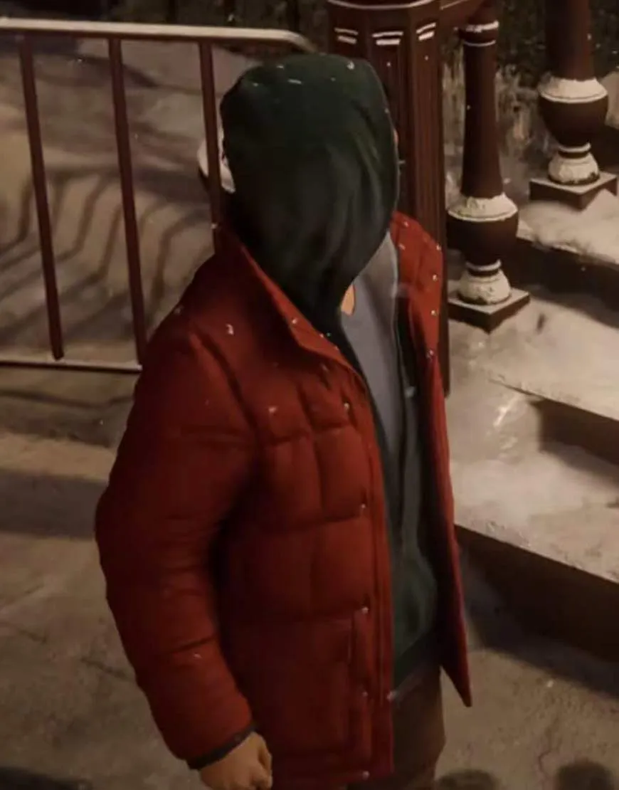 Spider-Man Miles Morales Puffer Jacket | PS4 Red Puffer Jacket