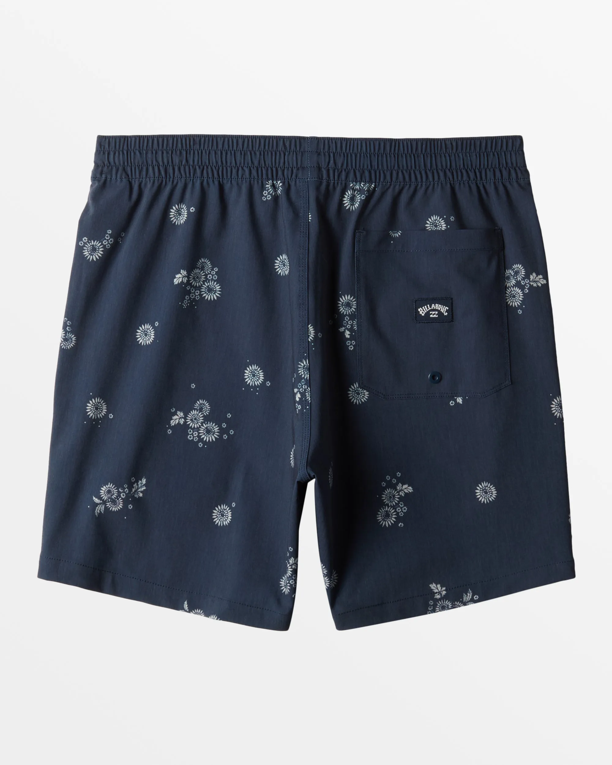 Sundays Layback 17 Elastic Waist Shorts - Denim Blue