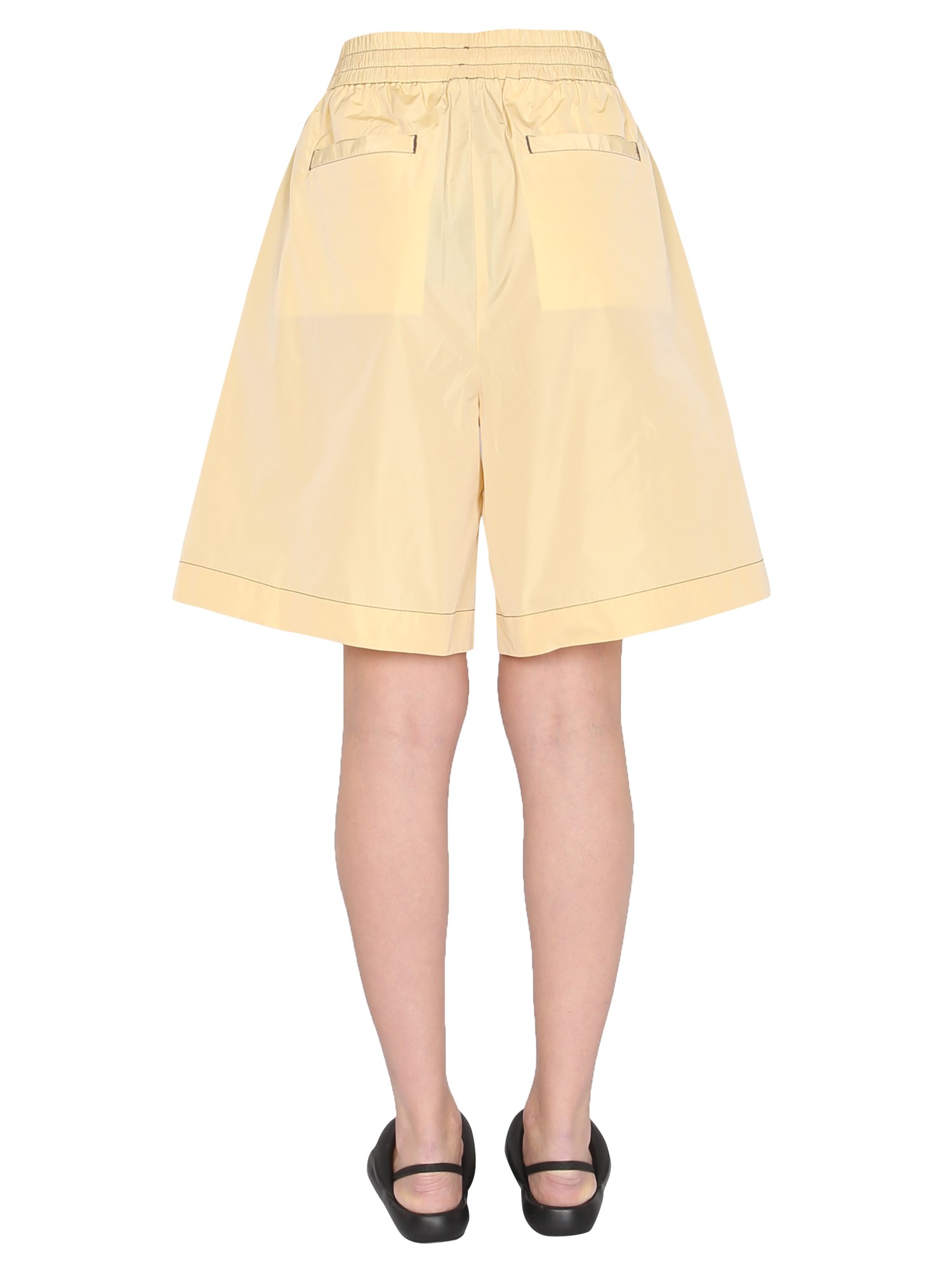 SUNNEI    PATCH AND ELASTIC WAIST SHORTS