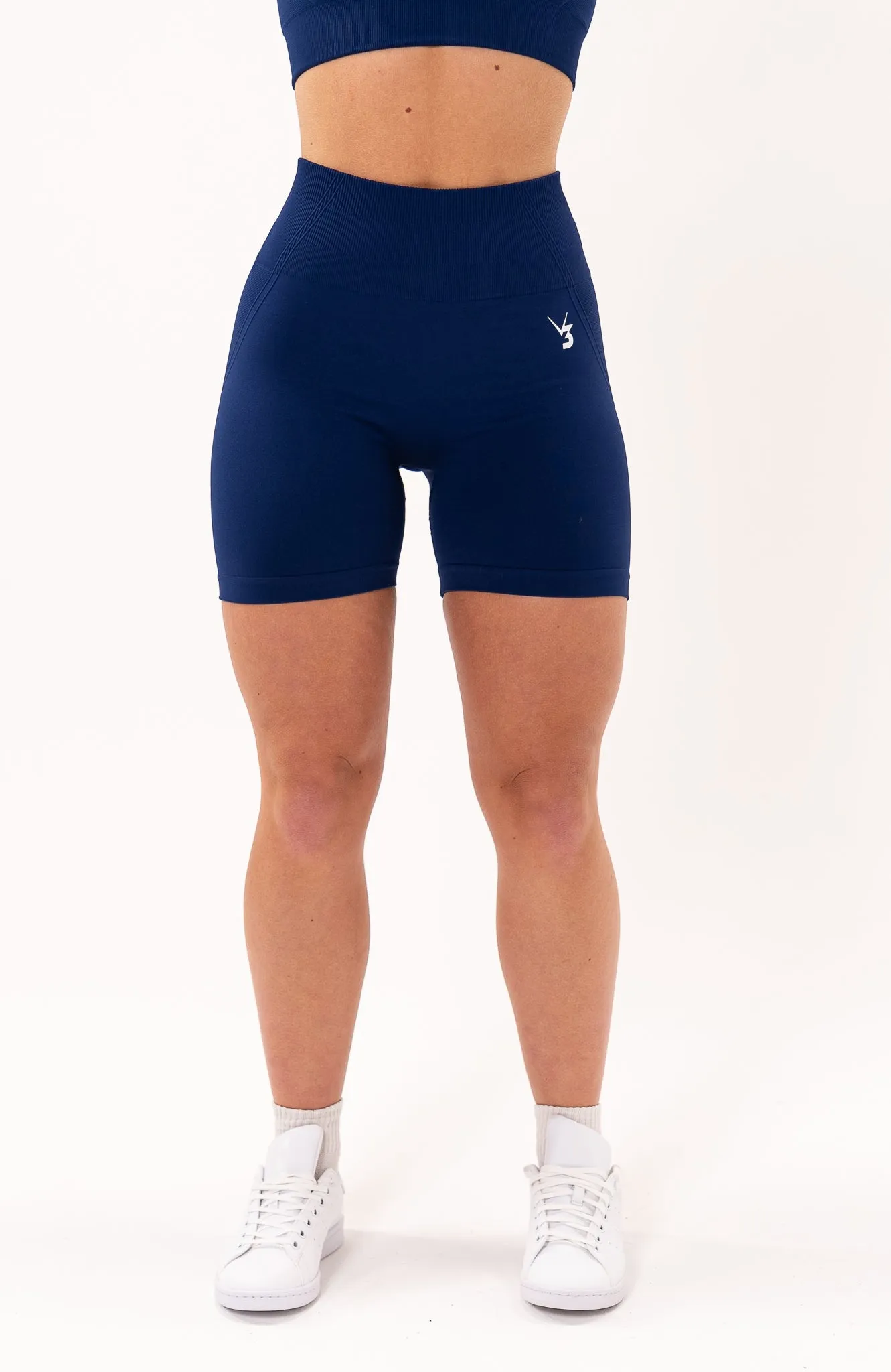 Tempo Seamless Scrunch Shorts - Royal Blue