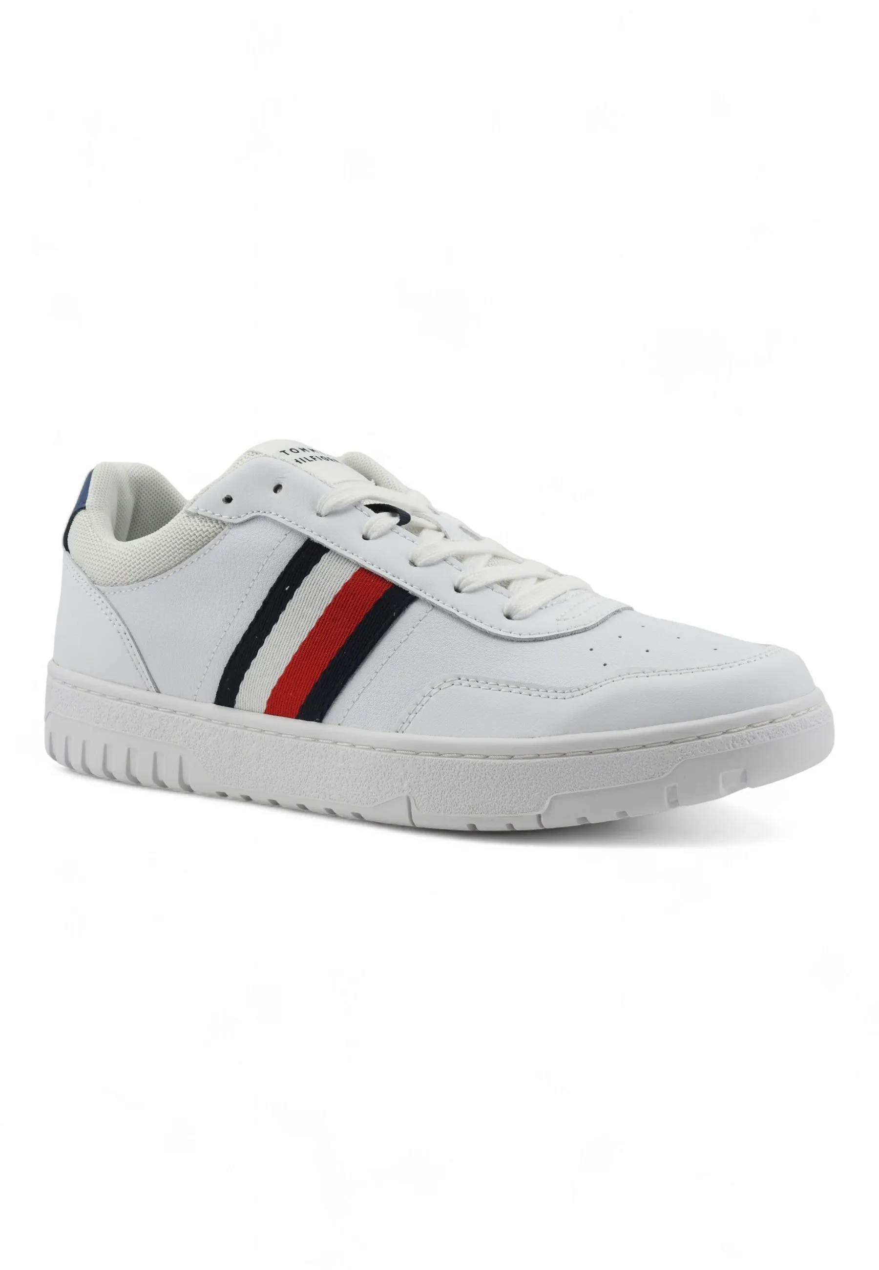 TOMMY HILFIGER Th Basket Sneaker Uomo White FM0FM05116