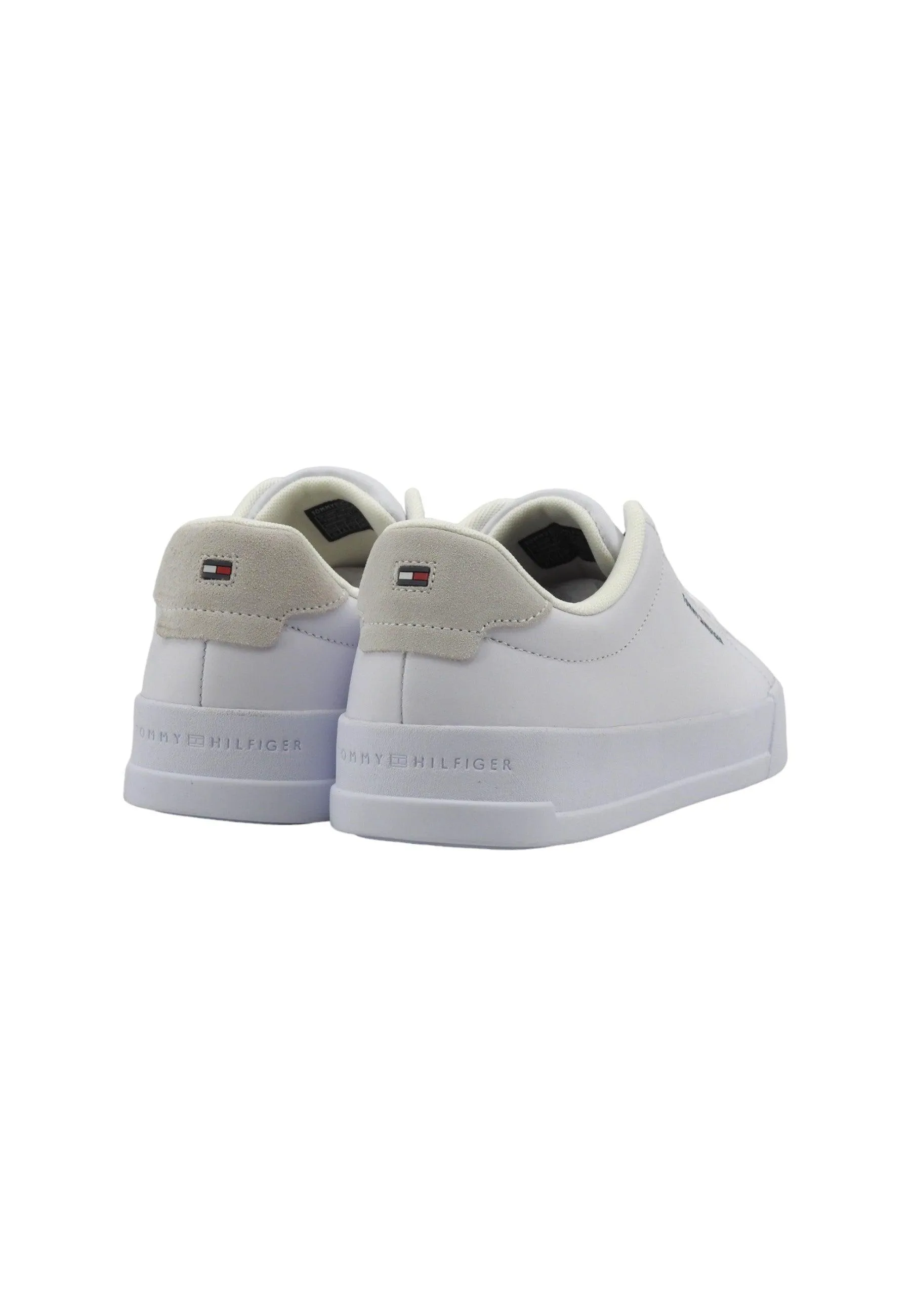 TOMMY HILFIGER TH Court Sneaker Uomo White FM0FM04971