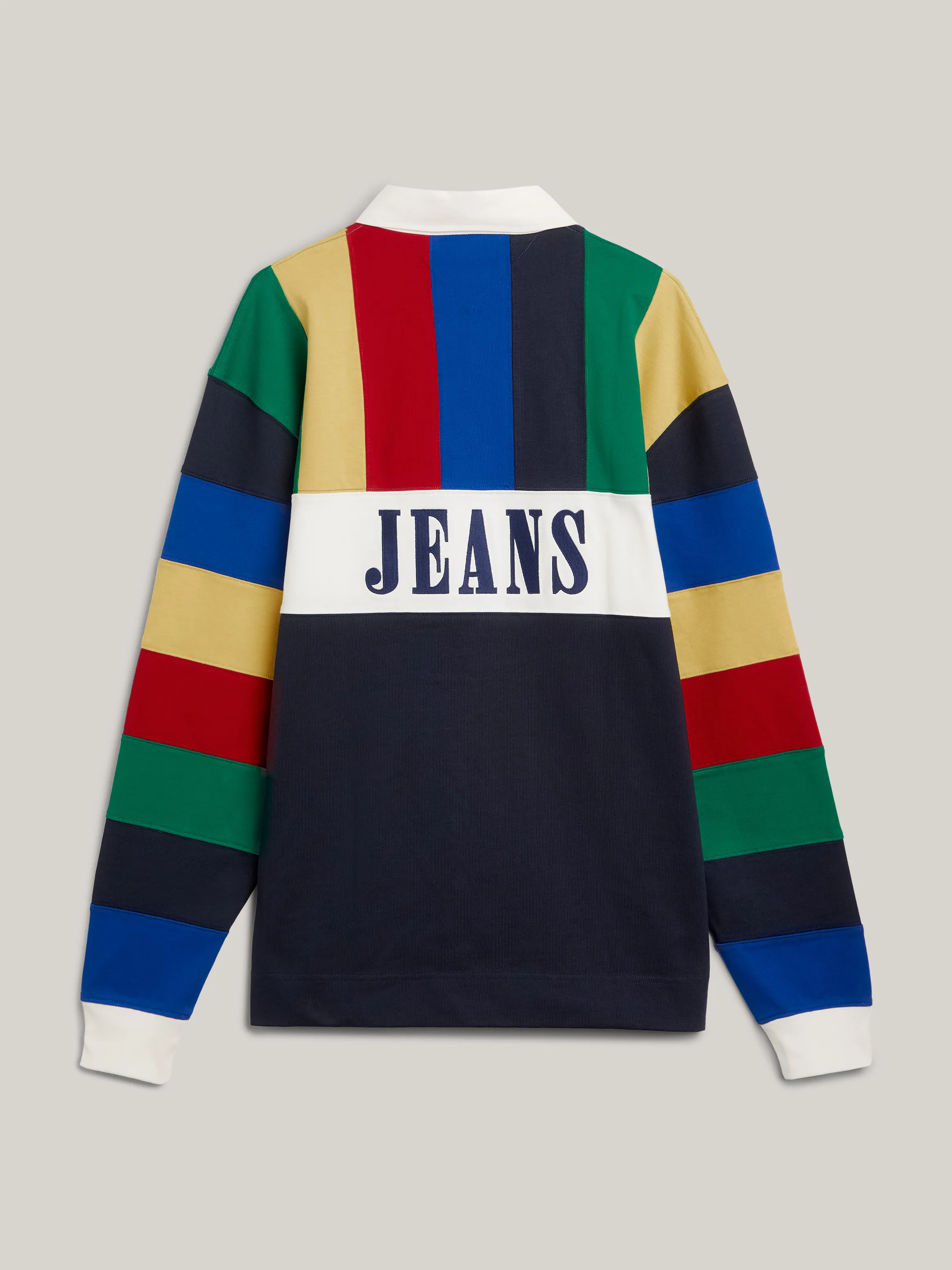 Tommy Jeans International Games Multicolour Rugby Shirt | Sweatshirts & Hoodies |Tommy Jeans