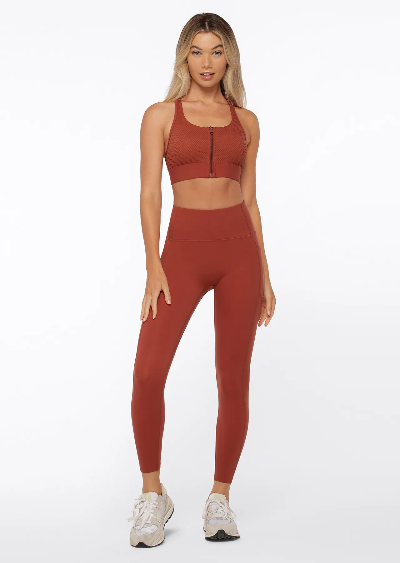 Train Hard Sports Bra | Brown | Sale | Lorna Jane Australia