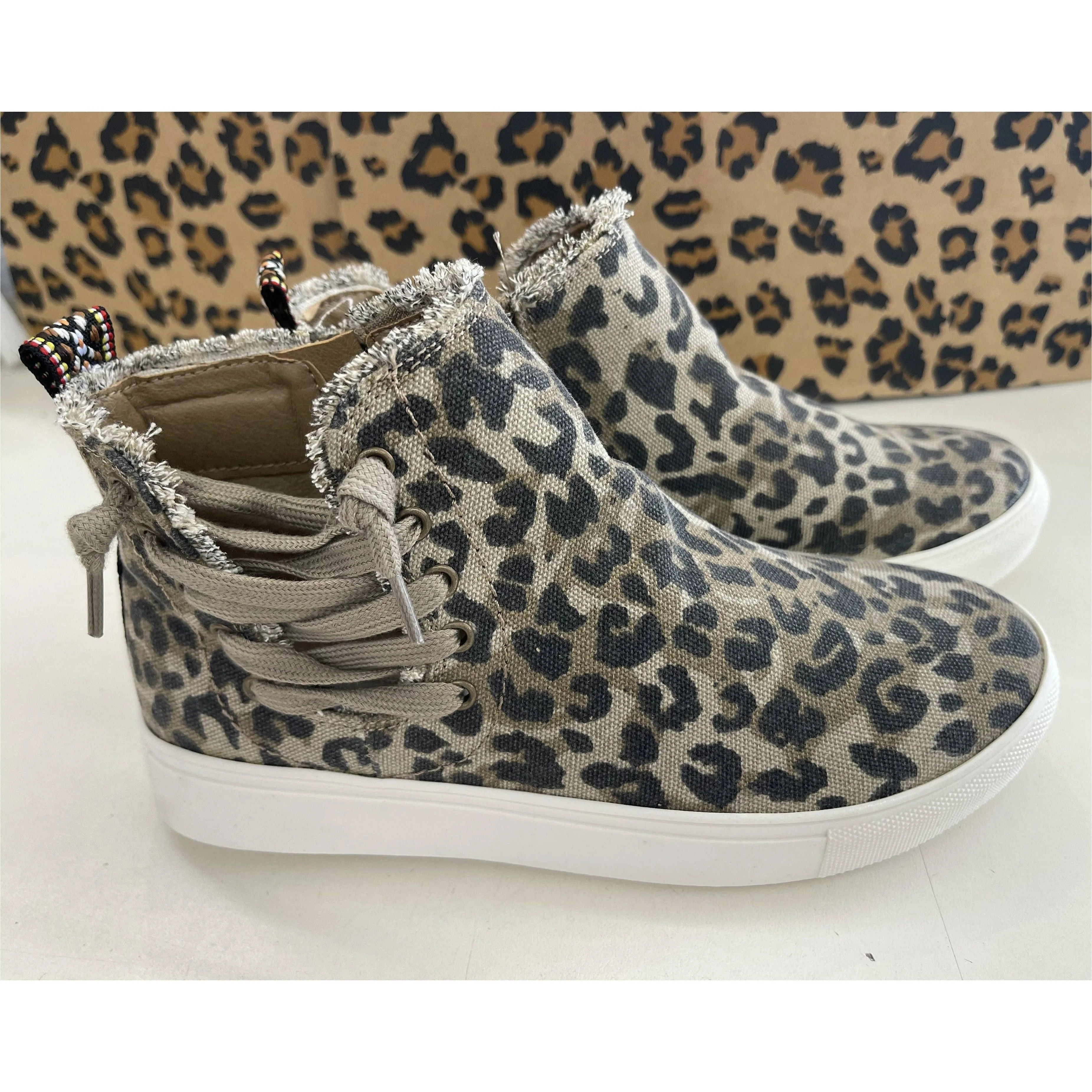 Trinity Leopard Aztec Sneaker