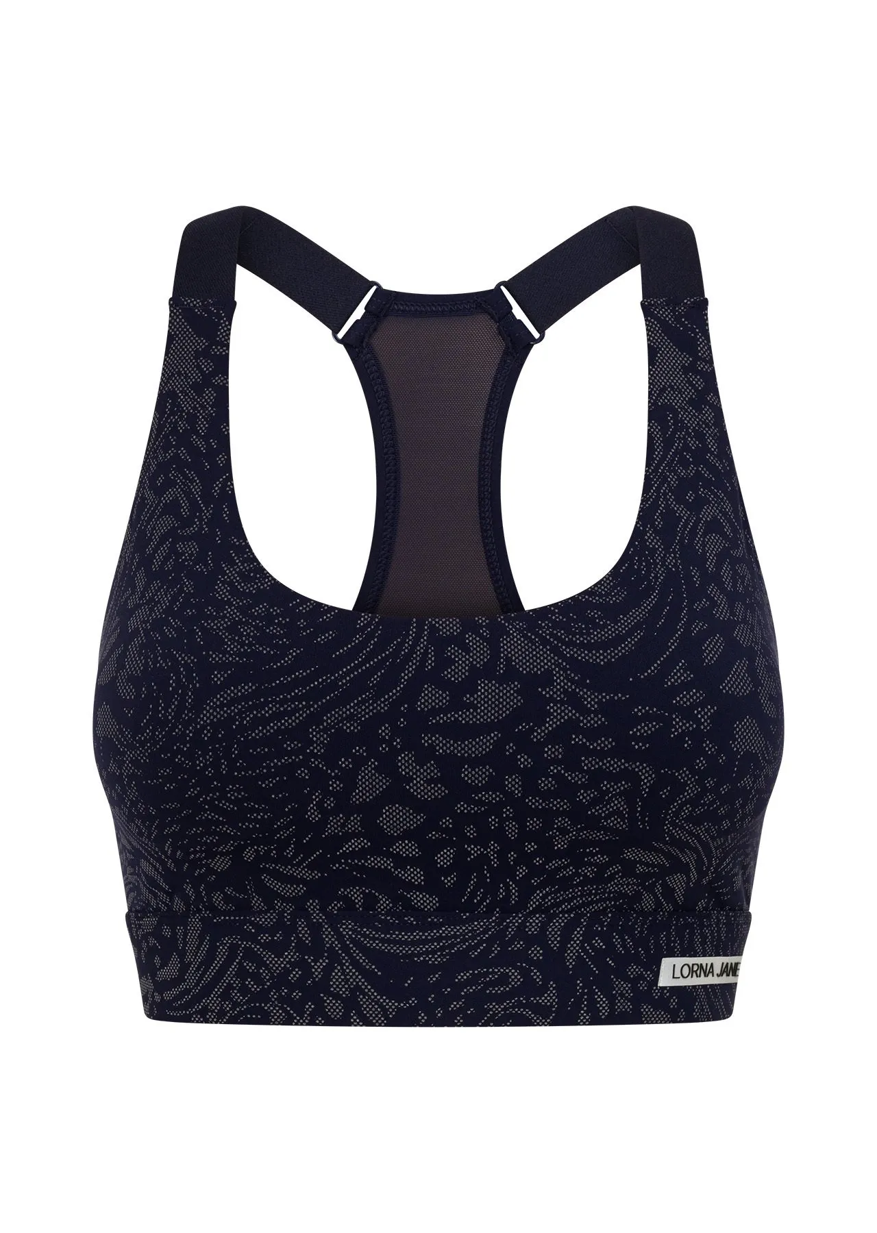 V-Max Reflective Sports Bra | Blue | Sale | Lorna Jane Australia