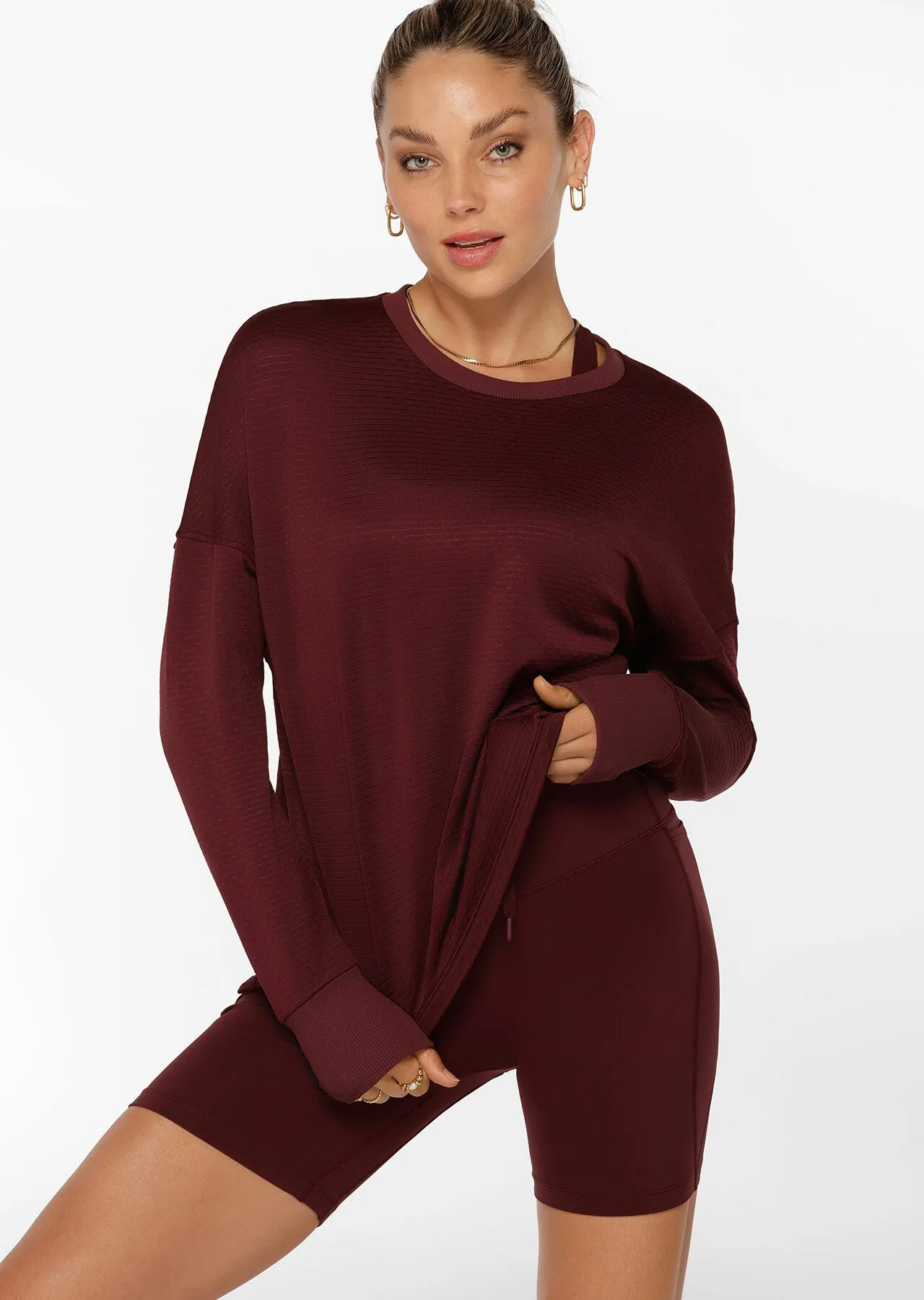 Warm Up Sweat | Red | Sale | Lorna Jane Australia