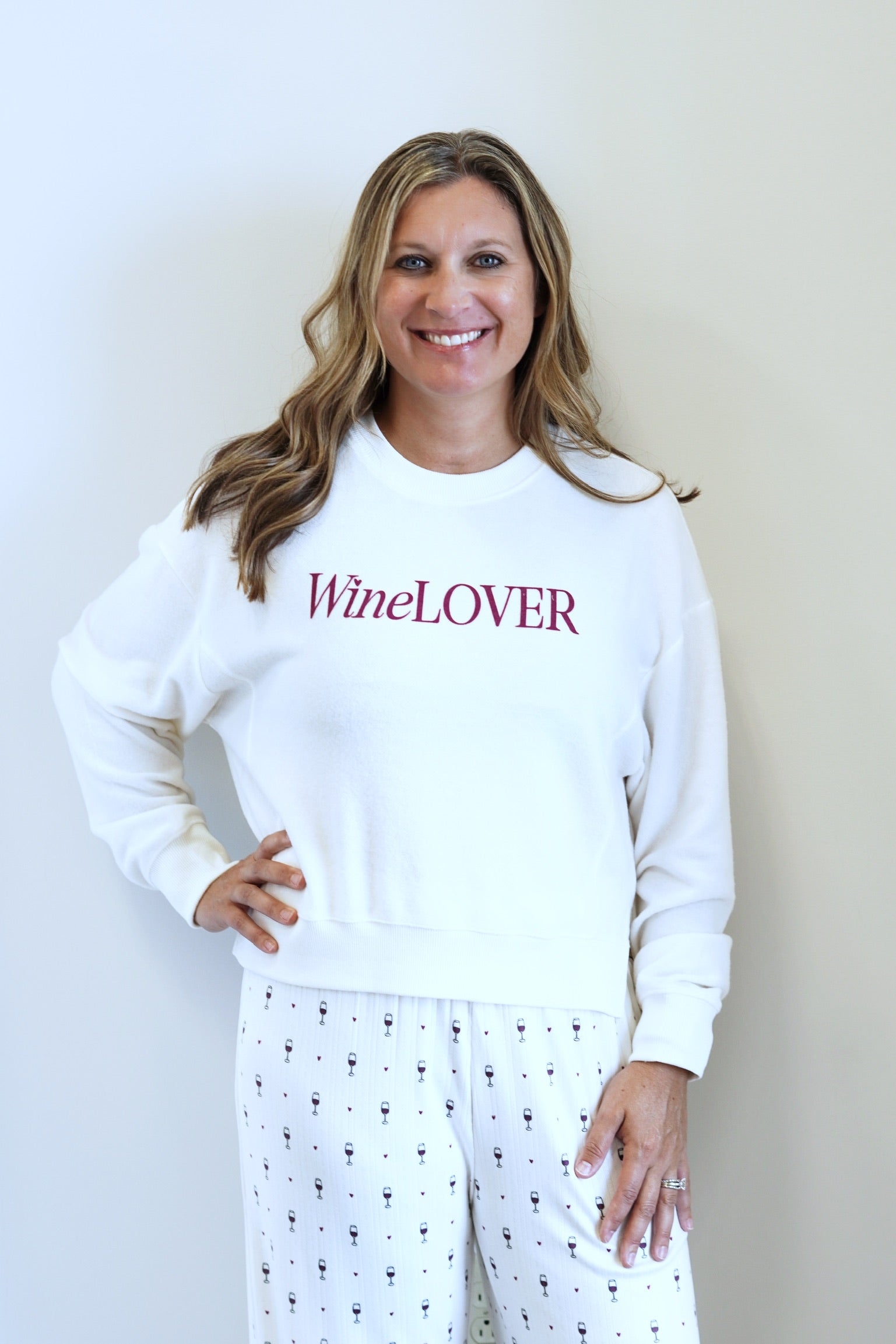 Wine Lover Long Sleeve Top