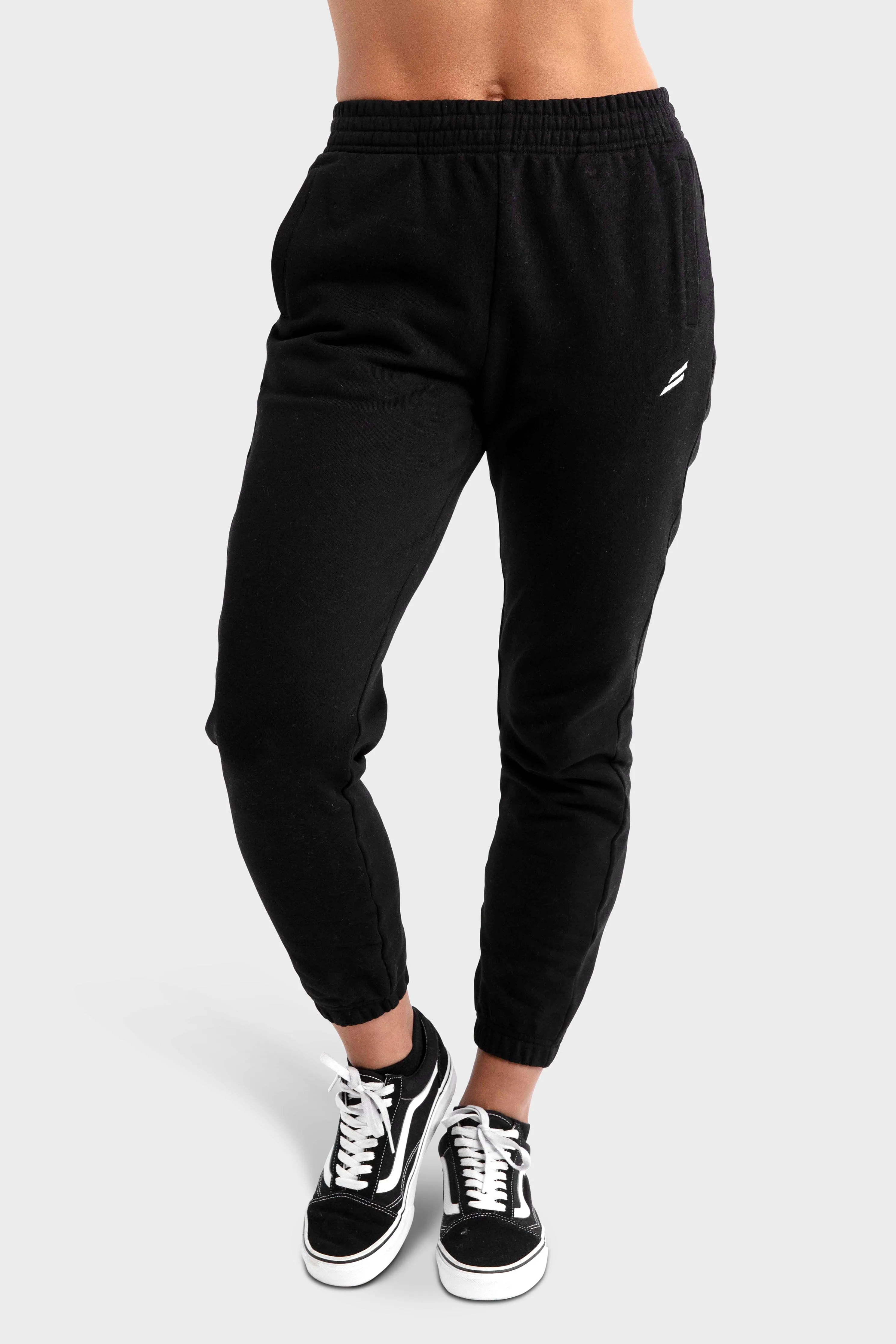 Women's Mark Relaxed Track Pants - Black